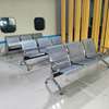 3-Link Metallic Waiting Room Bench thumb 2