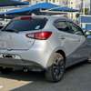 Mazda Demio silver color fully loaded 2019 model. thumb 11
