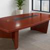 Boardroom Table; 2.4M Mahogany Boardroom Table thumb 0