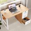 Office Desk 120x60cm; Industrial Design With Storage Shelves thumb 7
