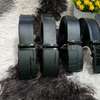 Black and other colours Leather Belts Adjustable Buckles thumb 0