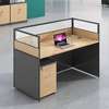 1 Way Modular Working Station with a Pedestal thumb 1