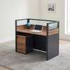 1-Way Modular Office Workstation thumb 1