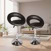 Height Adjustable Leather Barstool thumb 5