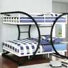 Custom made metallic bunk bed thumb 0