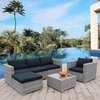 Modern Outdoor Rattan Sofa Set thumb 5