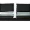 2-seats PU Leather  Office Guest Reception Bench thumb 3
