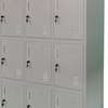 OFFICE CABINET: 12 Locker White Metal Cabinet thumb 3