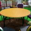 Foldable Table Round Office Table thumb 0
