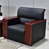 Office Sofa: 5 Seater Black Office Sofa In Mummius thumb 7