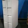 Office cabinet: Four drawer steel cabinet with metal bar thumb 1