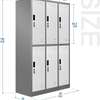 Steel Storage Cabinet with 6 Doors thumb 5