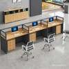 Cubic 3 Way Modern MDF Office Workstation Desk thumb 0