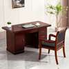 Modern Writing Desk with Cabinet and Drawers thumb 1