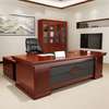Office Desks: Executive Mahogany Home Office Desk 1600mm thumb 5
