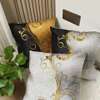 Gold throw pillow cases thumb 3