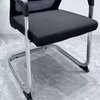 Office Chair : Black Visitor's  Boardroom Chair thumb 2