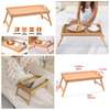 Foldable Bamboo breakfast in bed tray thumb 1