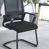 Office Chair: Cantilever Mesh Visitor Waiting Seat thumb 4
