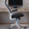 Office Chair: Black Flip-Up Armrest Office Seat thumb 3