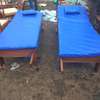 Wooden Swimming pool beds thumb 2