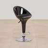 Black Plastic Adjustable Counter Barstool thumb 4