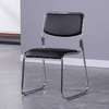 Mid Back Visitors Chair with Silver Metal Base thumb 2