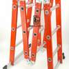 Extra Heavy Duty 4m 12.5 ft Aluminium Folding Ladder, Red thumb 0