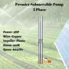 premier submersible 5hp 190m 8m3/hr 3 phase thumb 1