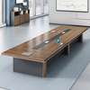Spacious 3m Wood Boardroom Table for Offices thumb 0