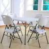 Portable and Foldable 4 Chairs and a Table Dining Set thumb 8