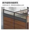 Office Table: Straight Modular Two Seater Office Workstation thumb 1