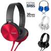 Sony MDR - XB450 EXTRA BASS WIRED HEADPHONES thumb 2
