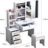 Vanity Dressing Table with sliding mirror thumb 8