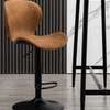 Office Stool: Upholstered Adjustable Swivel Barstool thumb 4