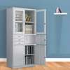 Metallic file Cabinet with safe thumb 0