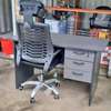 Office desk table plus headrest office chair thumb 2