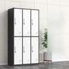 6-Door Steel Metal Locker for Office Storage thumb 2