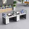 Office Workstation - 4 way modular workspace thumb 7