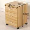 3-Drawer Office Pedesta thumb 3