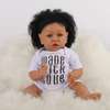 22 Inch Cute African Silicone Reborn Baby Doll thumb 4