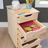 6 Locker Wooden Storage Cabinet thumb 13