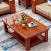Coffee Table: Rectangular Mahogany Table thumb 0