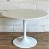 Round Dining Table with a White Marble Top thumb 1