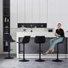 Barstools: Adjustable Swivel Leather Barstool thumb 1