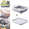 Collapsible Silicone Dish Rack Drainer thumb 2