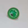 African Union Flag Lapel Pin Badge thumb 1