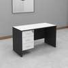 Modern Small Office Desk with Built-in Drawers thumb 3