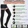 Juzo Medical Compression stockings Thigh high Black thumb 2