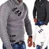 Men Knitted Cardigan sweater thumb 4